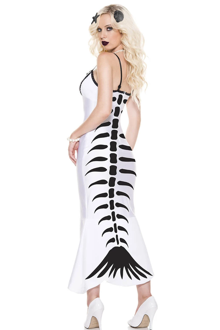 Music Legs Drop Dead Siren Skeleton Costume 4 Music Legs Drop Dead Siren Skeleton Costume - Image 2