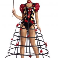 Party King Caged Heart Queen Costume