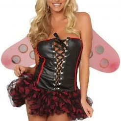 Roma Costume Sexy Busty Ladybug Halloween Costume