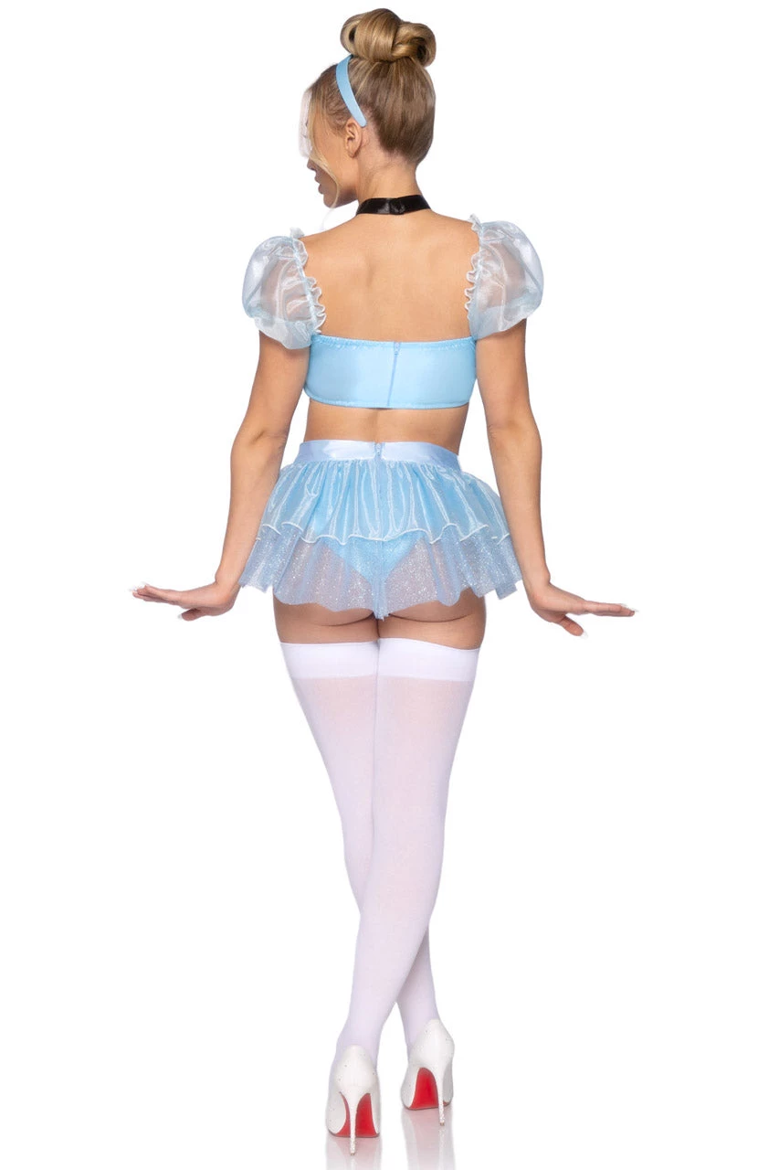 Leg Avenue Glass Slipper Cinderella Costume 4 Leg Avenue Glass Slipper Cinderella Costume - Image 2