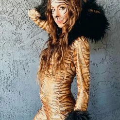 3WISHES Metallic Hooded Tiger Costume -Fairy Tale Costumes Sales unnamed file 139