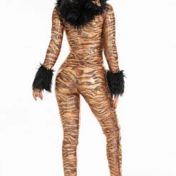 3WISHES Metallic Hooded Tiger Costume -Fairy Tale Costumes Sales unnamed file 144