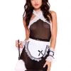 Music Legs Five Piece Two Tone Sheer French Maid Outfit -Fairy Tale Costumes Sales unnamed file 1749