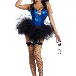 Party King Flirty Cop Costume