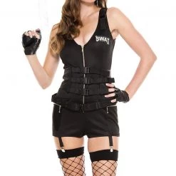 Music Legs Sultry SWAT Team Costume