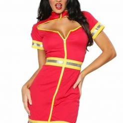 Leg Avenue Flirty Fire Fighter Costume -Fairy Tale Costumes Sales unnamed file 435