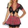 3WISHES Sassy School Uniform Lingerie Set -Fairy Tale Costumes Sales unnamed file 474