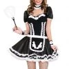 Music Legs Lovely Floral French Maid Costume -Fairy Tale Costumes Sales unnamed file 557