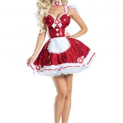 Party King Glam Nurse Costume -Fairy Tale Costumes Sales unnamed file 673