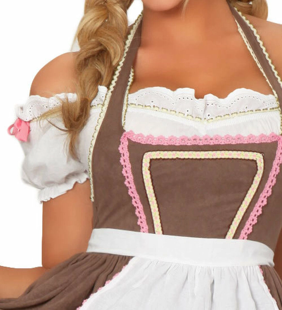 3WISHES Alpine Ale Girl Lederhosen Costume 6 3WISHES Alpine Ale Girl Lederhosen Costume - Image 4